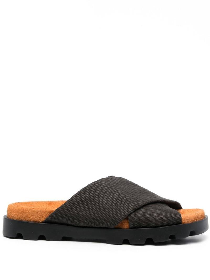 Camper Brutus crossover-strap sandals - Grey von Camper