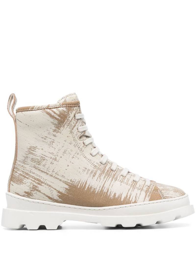 Camper Brutus lace-up boots - Neutrals von Camper