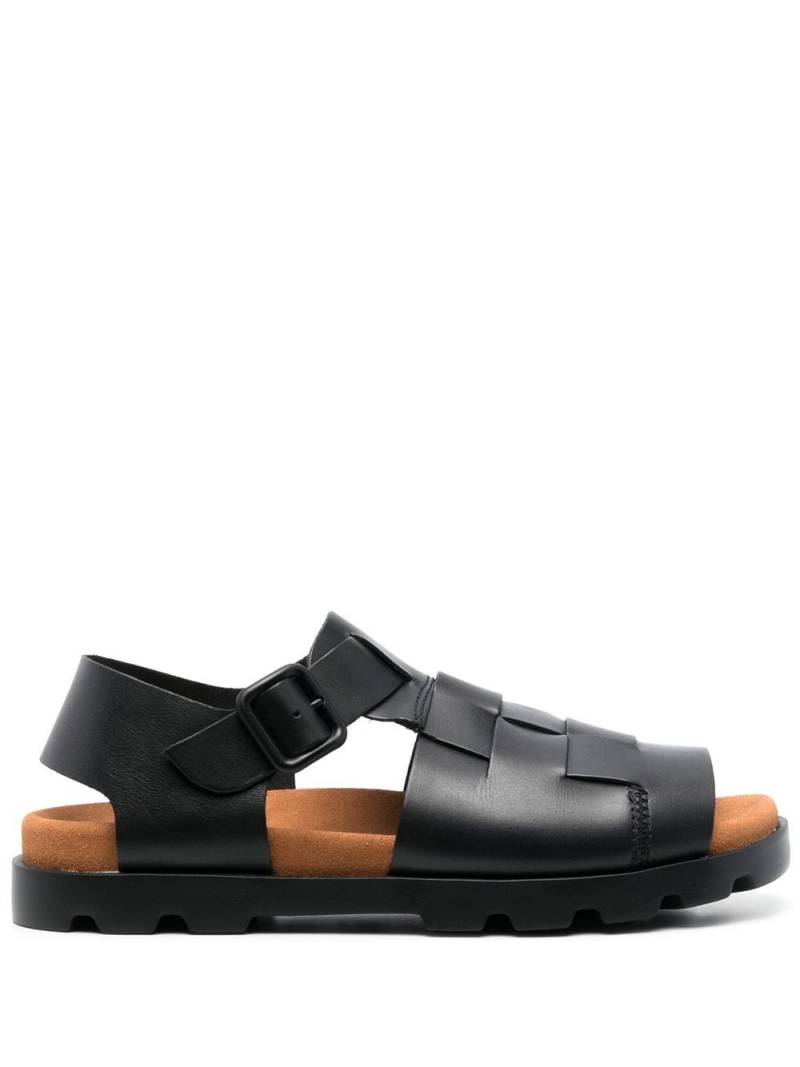 Camper Brutus leather sandals - Black von Camper