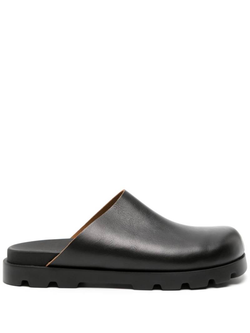 Camper Brutus leather slippers - Black von Camper