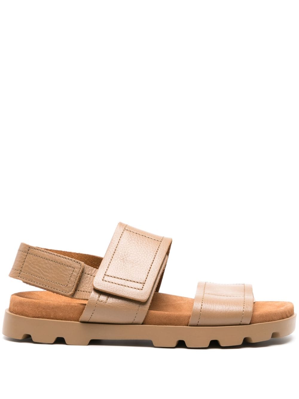 Camper Brutus touch-strap leather sandals - Brown von Camper