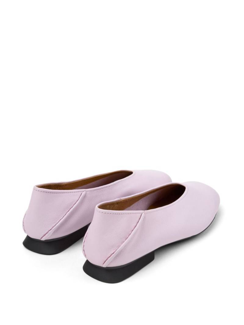 Camper Casi Myra leather ballerina shoes - Purple von Camper