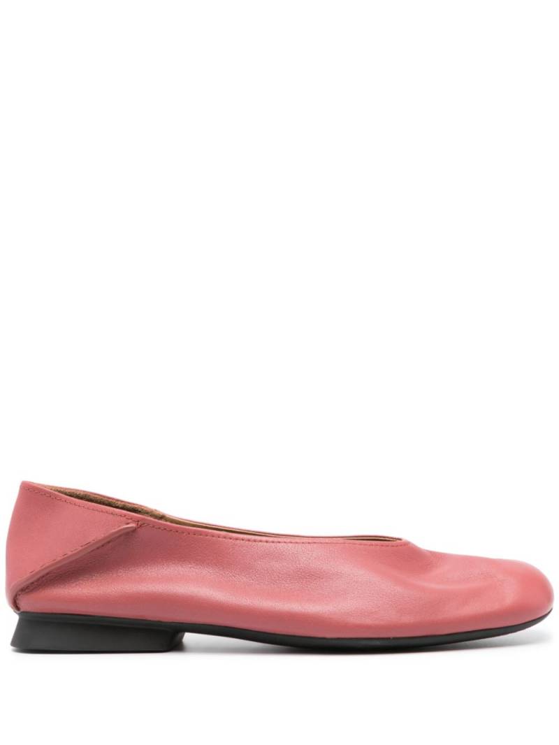 Camper Casi Myra leather ballerina shoes - Red von Camper