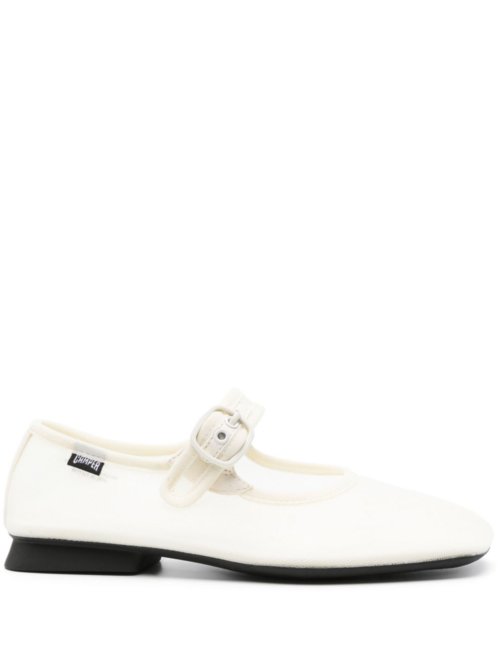 Camper Casi Myra mesh ballerina shoes - White von Camper