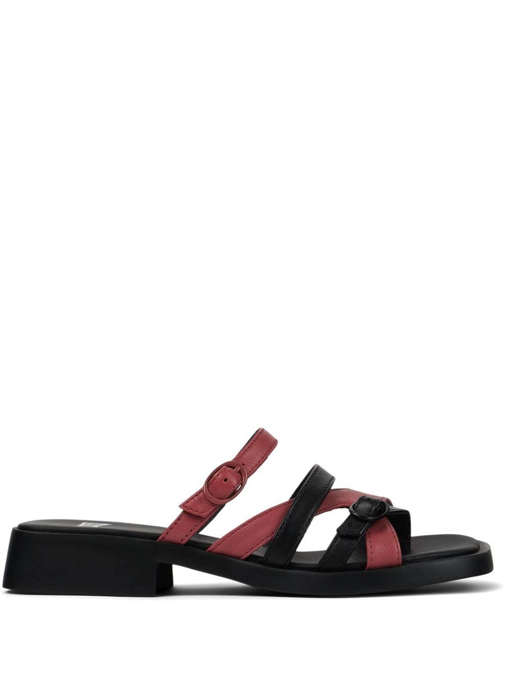 Camper Dana Twins buckle-detail mules - Black von Camper