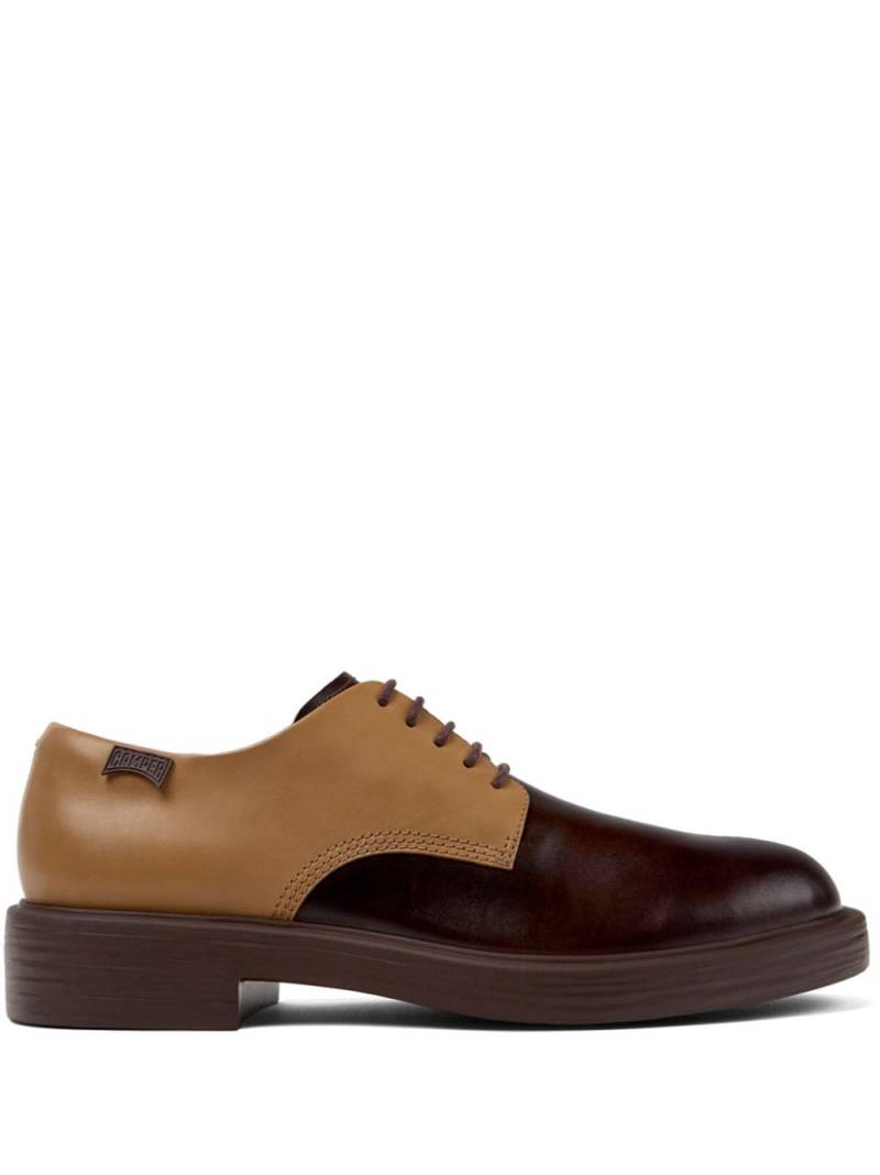 Camper Dean colour-block derby shoes - Brown von Camper