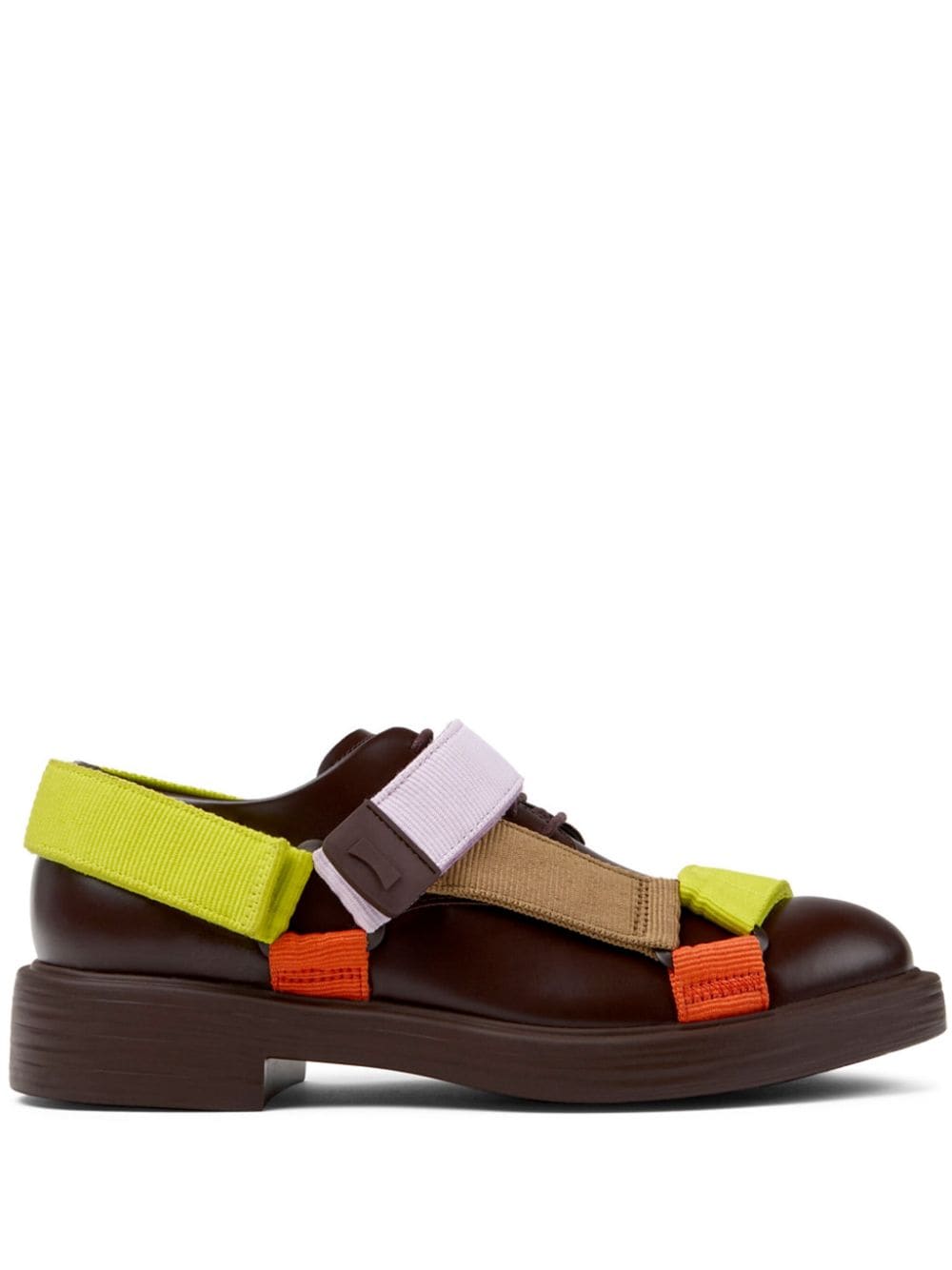 Camper Dean touch-strap derby shoes - Brown von Camper