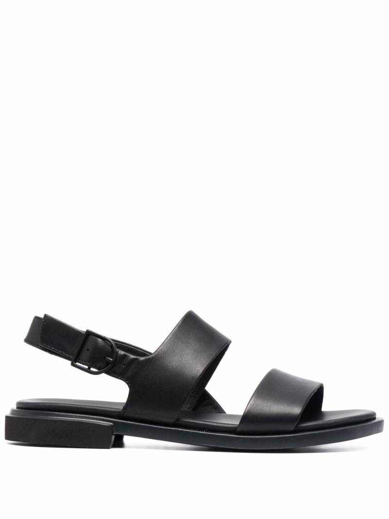 Camper Edy slingback leather sandals - Black von Camper