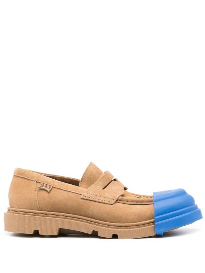 Camper Junction contrast-toecap loafers - Brown von Camper