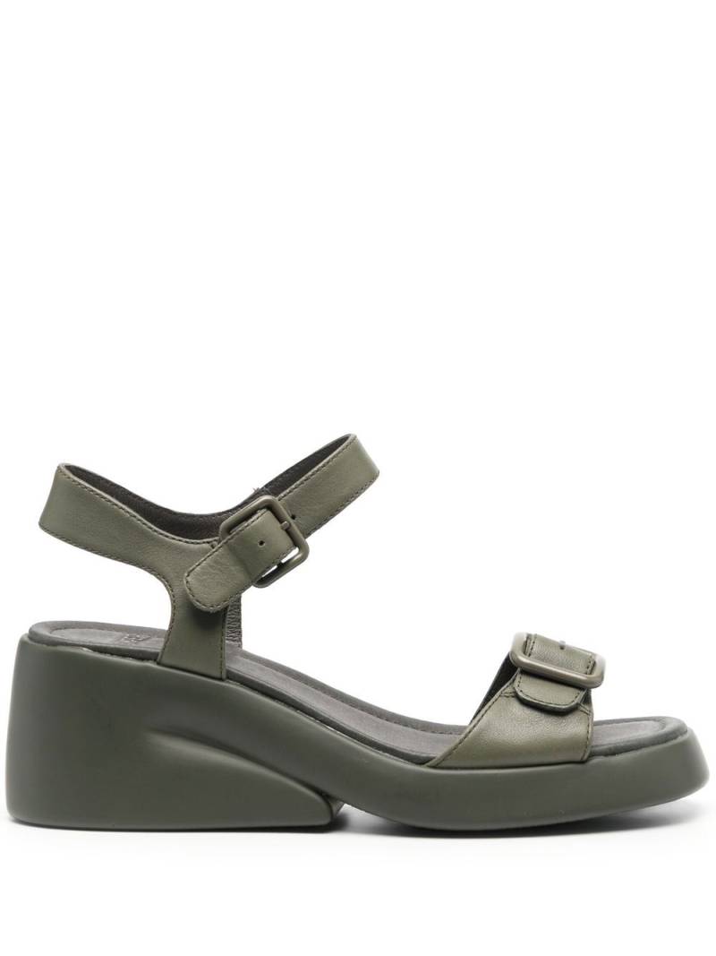 Camper Kaah 70mm buckle-strap sandals - Green von Camper