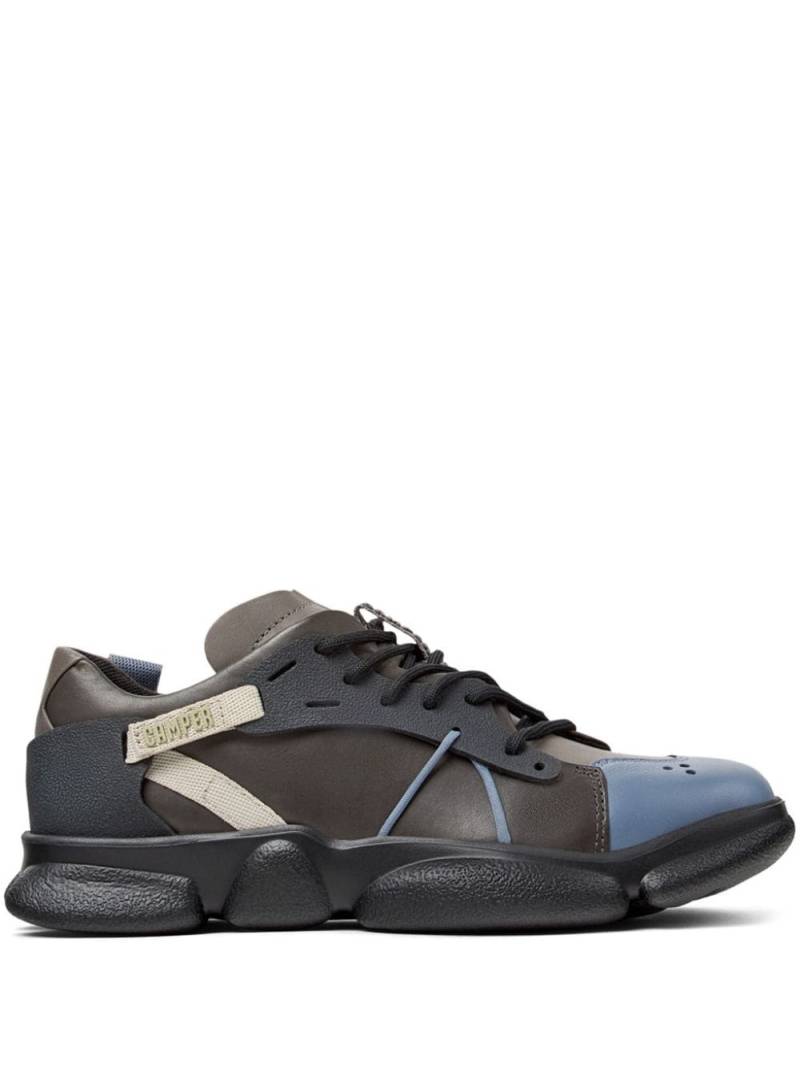 Camper Karst panelled leather sneakers - Brown von Camper