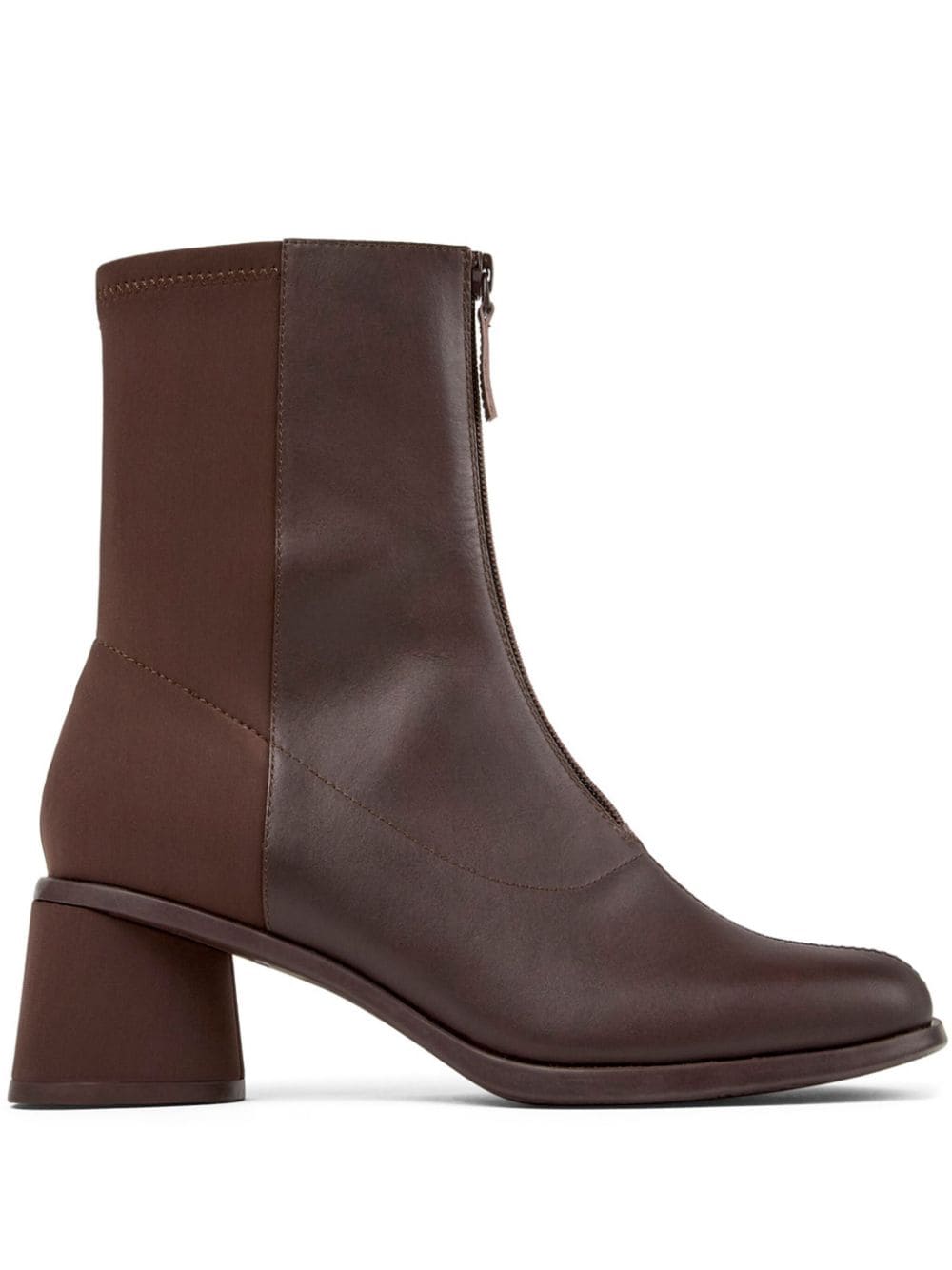 Camper Kiara 60mm leather boots - Brown von Camper