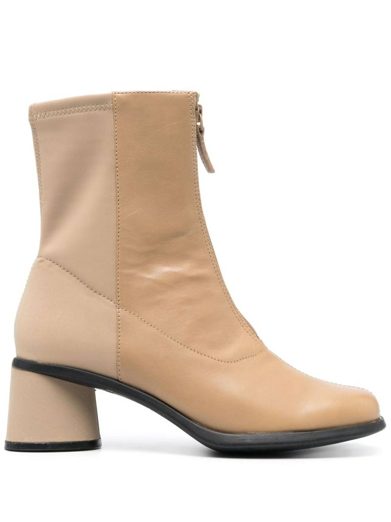 Camper Kiara 60mm round-toe boots - Neutrals von Camper