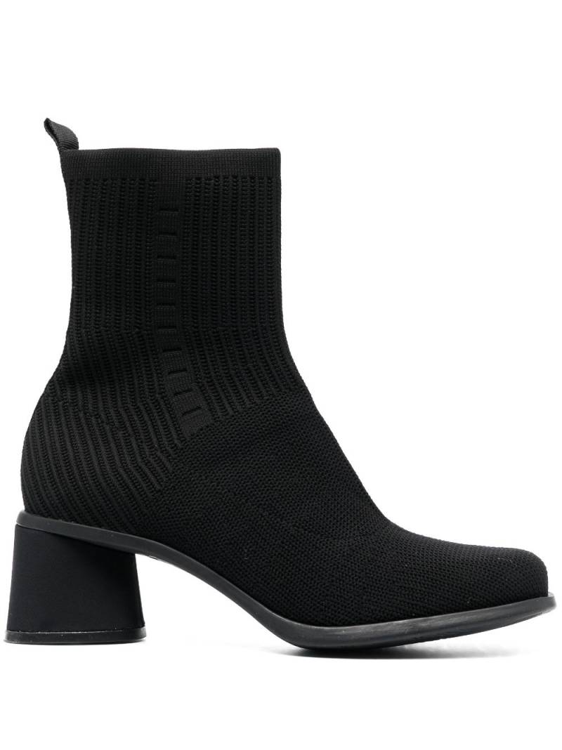 Camper Kiara 65mm square-toe boots - Black von Camper