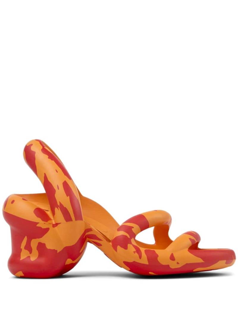 Camper Kobarah 76mm sandals - Orange von Camper