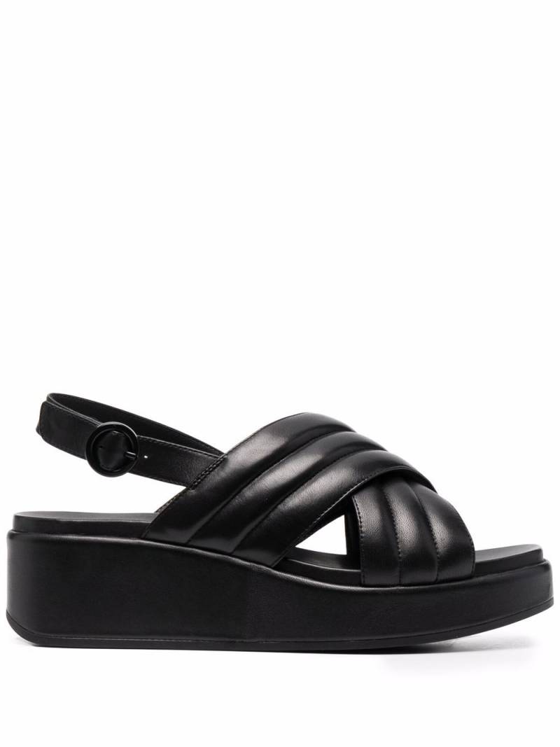 Camper Misia leather sandals - Black von Camper