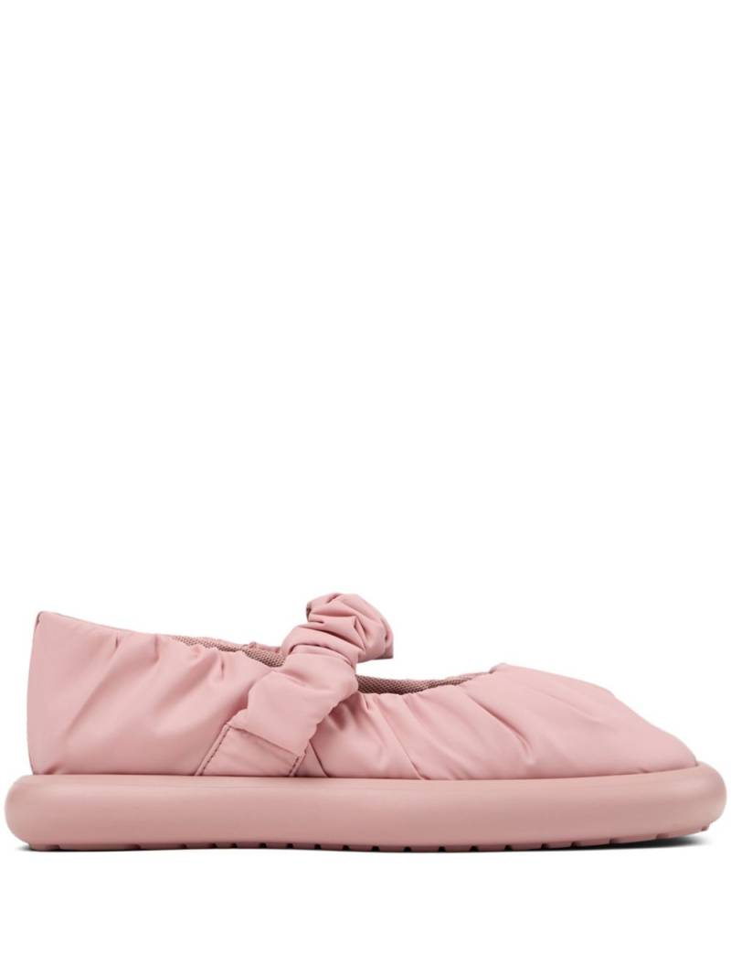 Camper Onda ruched-detail ballerinas - Pink von Camper