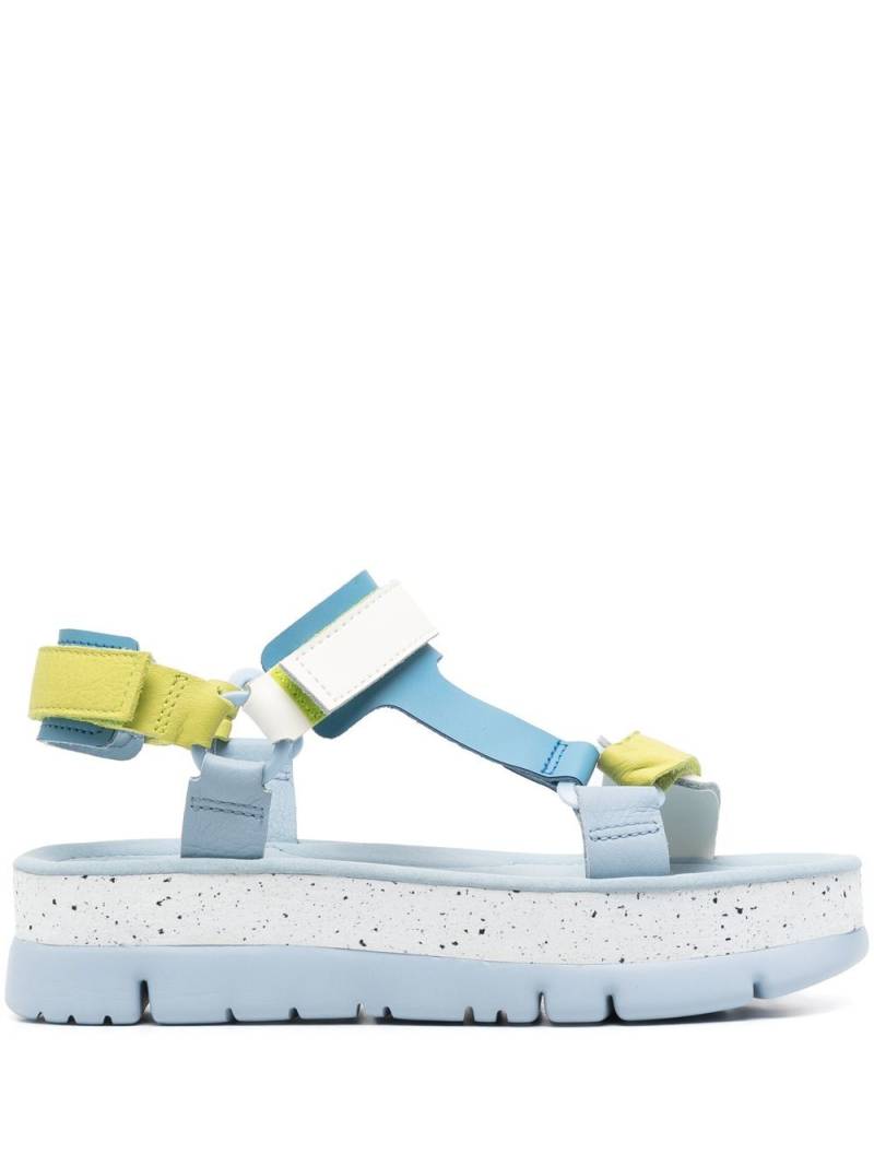 Camper Oruga Up open toe sandals - Blue von Camper