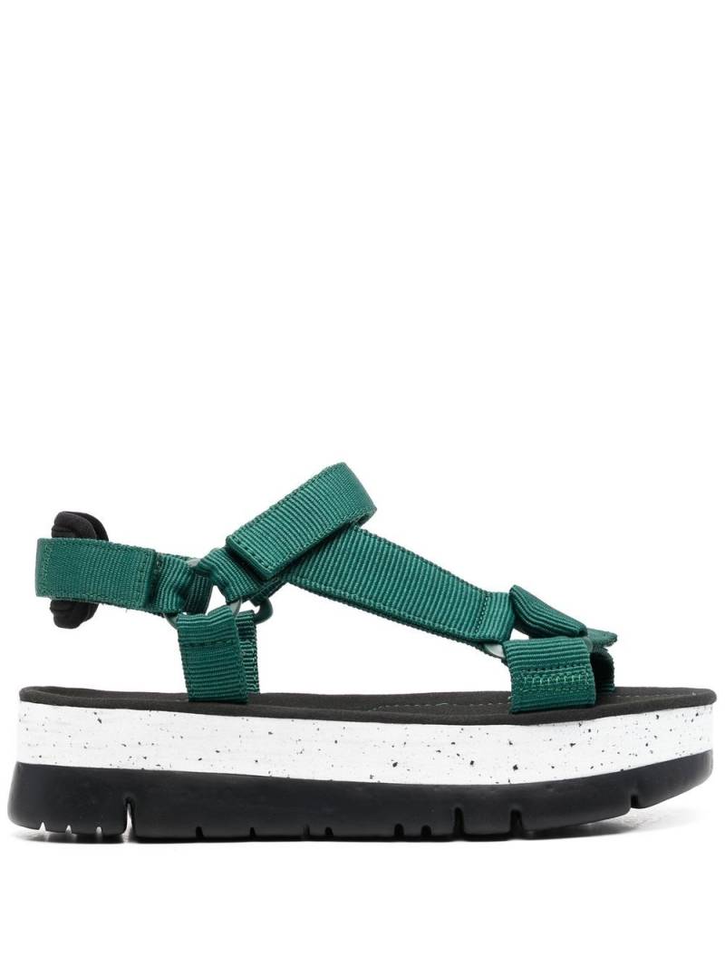 Camper Oruga Up open-toe sandals - Green von Camper