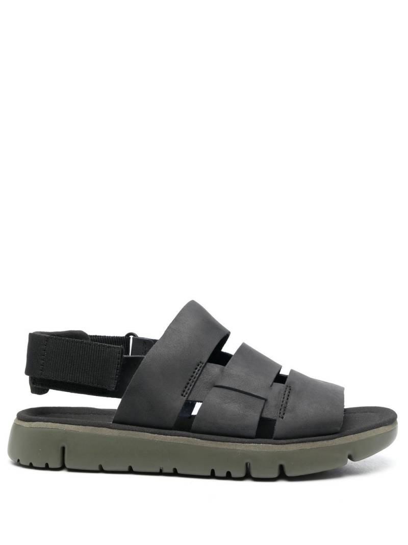 Camper Oruga strap detail sandals - Black von Camper