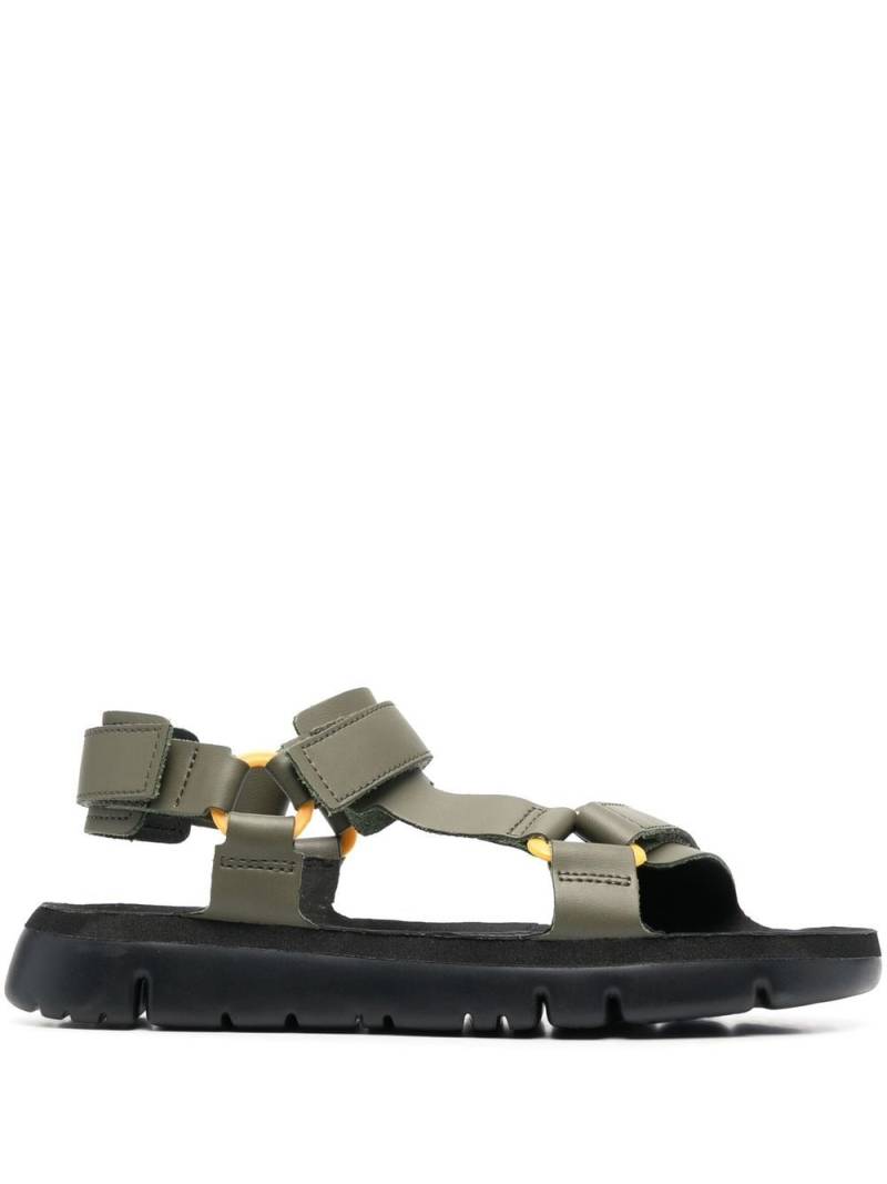 Camper Oruga touch-strap sandals - Green von Camper