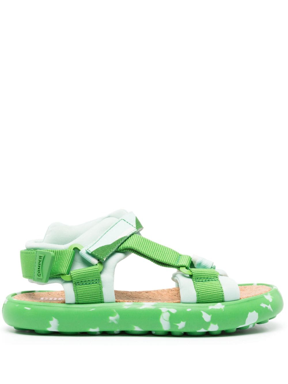 Camper Pelotas Flota padded sandals - Green von Camper