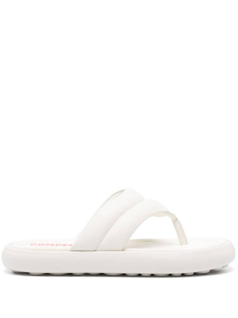 Camper Pelotas Flota padded slides - White von Camper