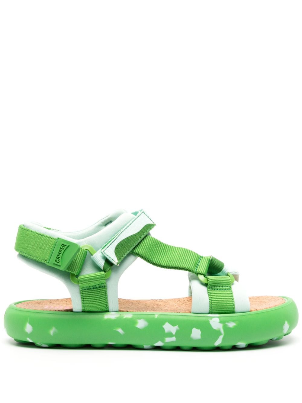 Camper Pelotas Flota touch-strap sandals - Green von Camper