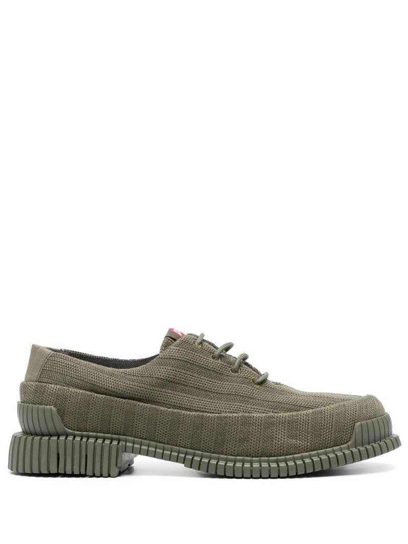 Camper Pix 30mm striped lace-up shoes - Green von Camper