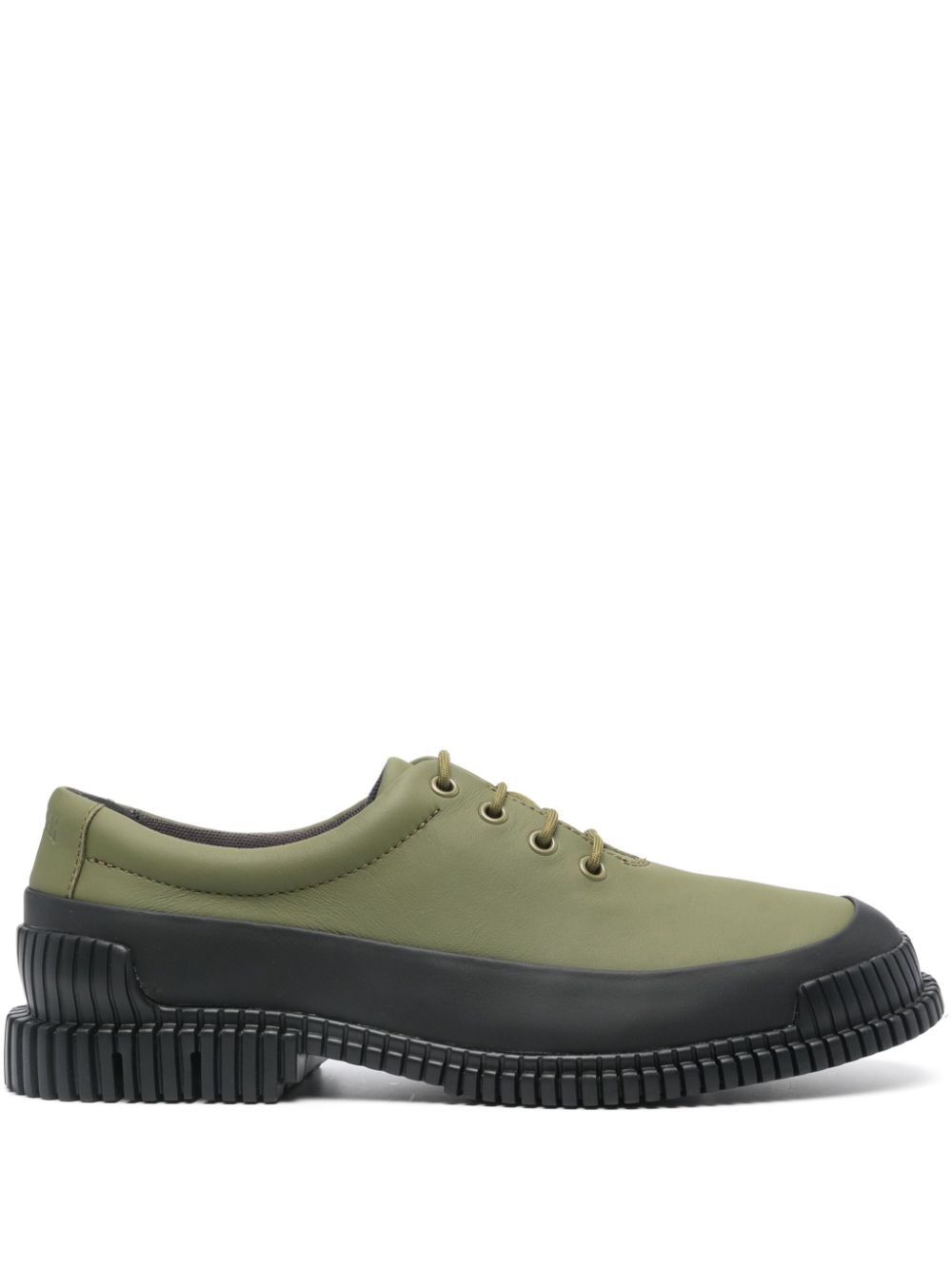 Camper Pix lace-up leather shoes - Green von Camper