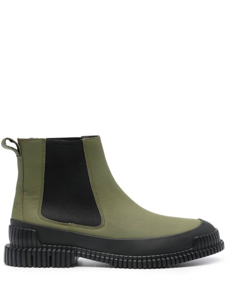 Camper Pix leather ankle bootes - Green von Camper