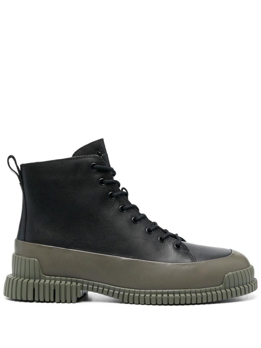 Camper Pix two-tone leather ankle boots - Black von Camper