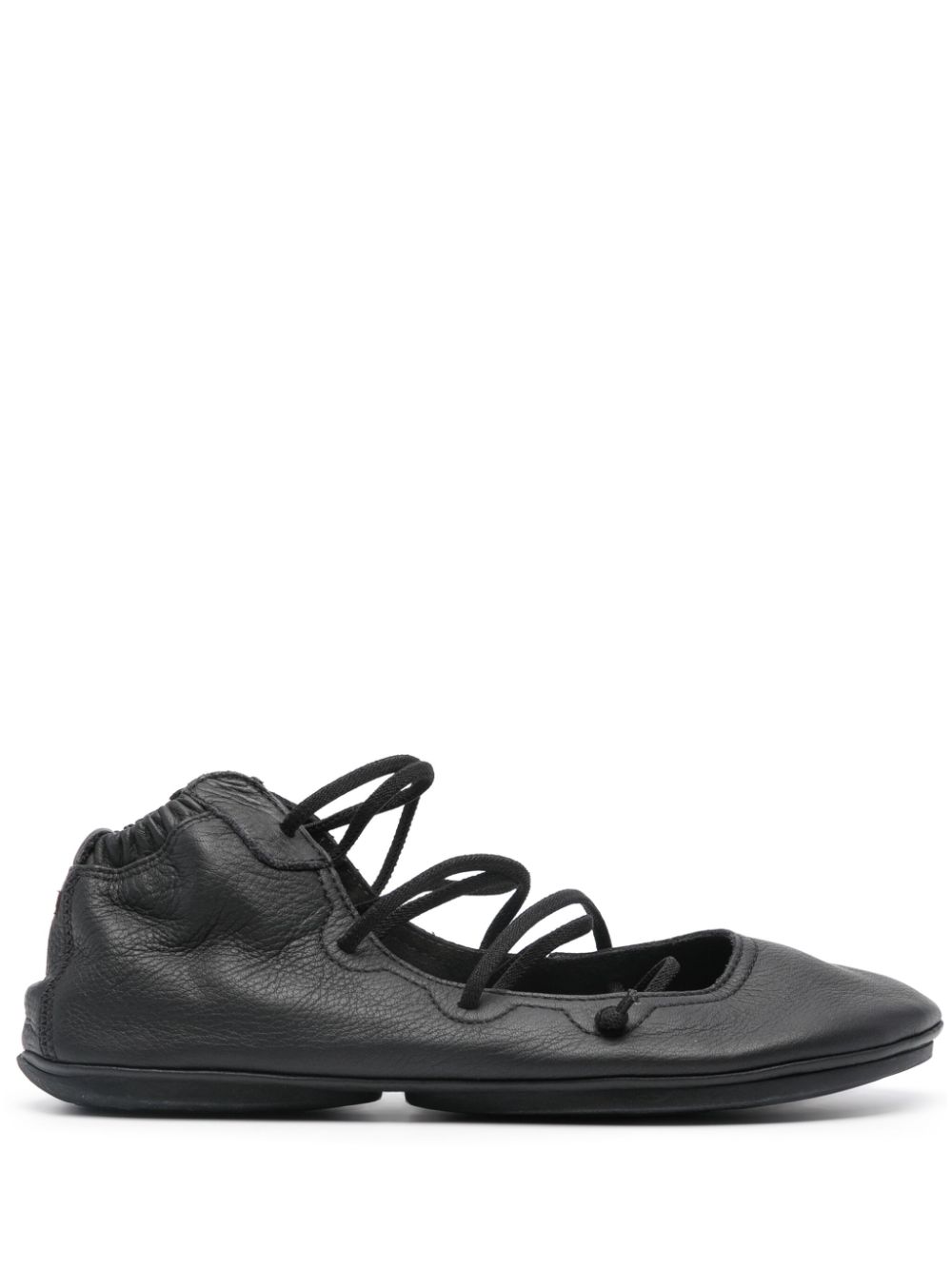 Camper Right Nina lace-up ballerina shoes - Black von Camper