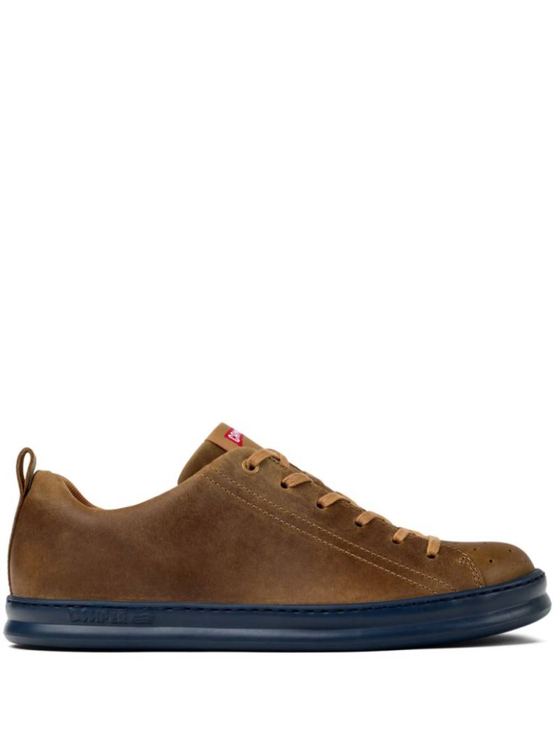 Camper Runner Four round-toe leather sneakers - Brown von Camper