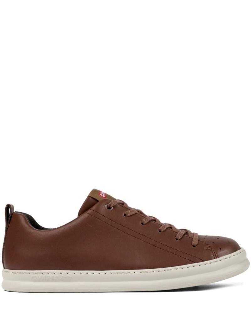 Camper Runner Four round-toe leather sneakers - Brown von Camper