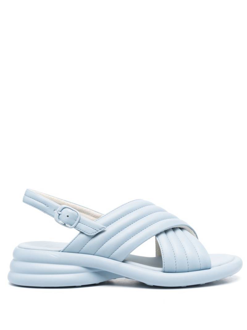 Camper Spiro cross-strap sandals - Blue von Camper