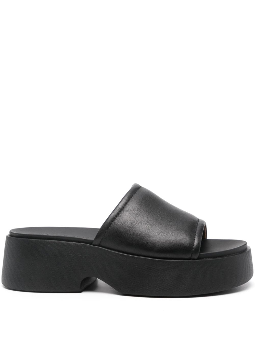 Camper Tasha leather sandals - Black von Camper