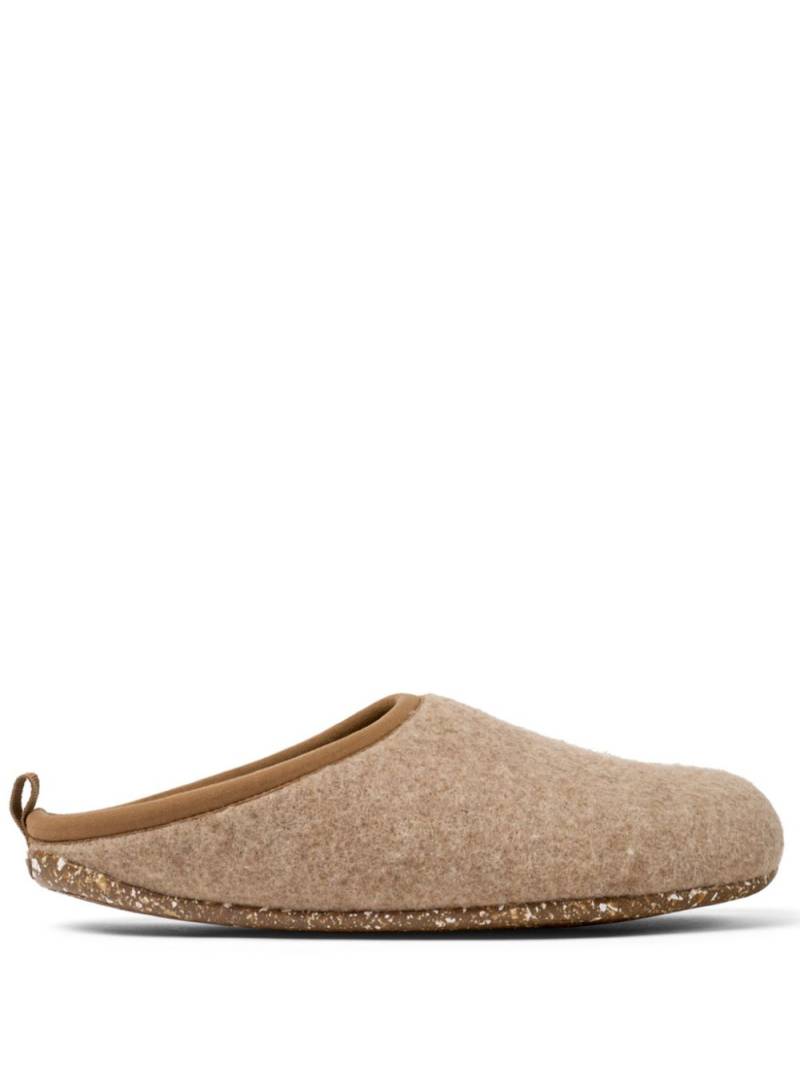 Camper Wabi slip-on wool slippers - Neutrals von Camper