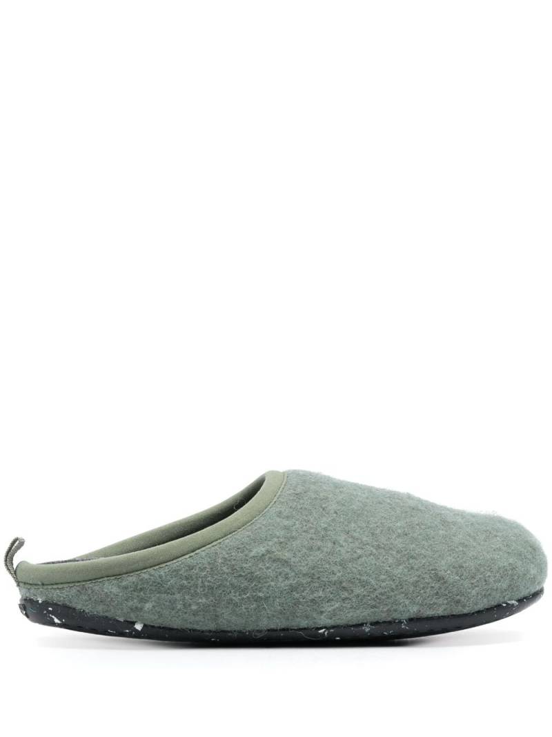 Camper Wabi wool slippers - Green von Camper