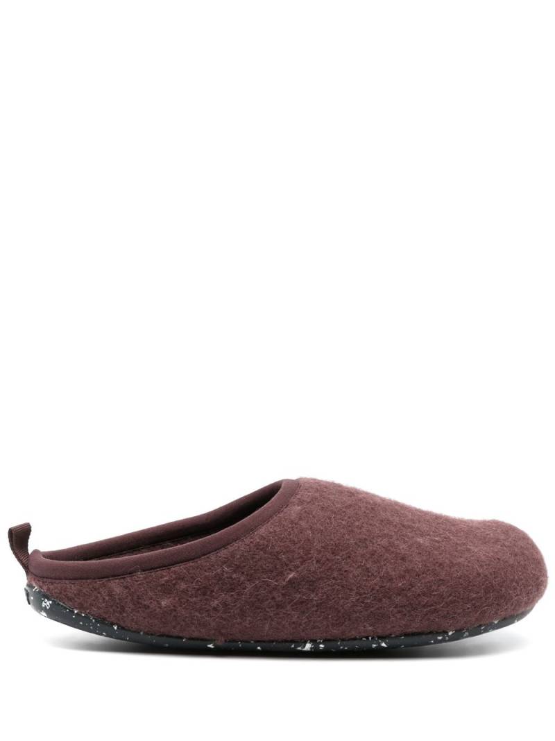 Camper Wabi wool slippers - Purple von Camper