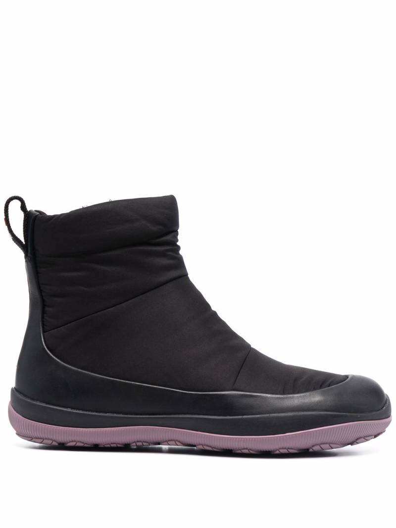 Camper ankle side-zipped boots - Black von Camper