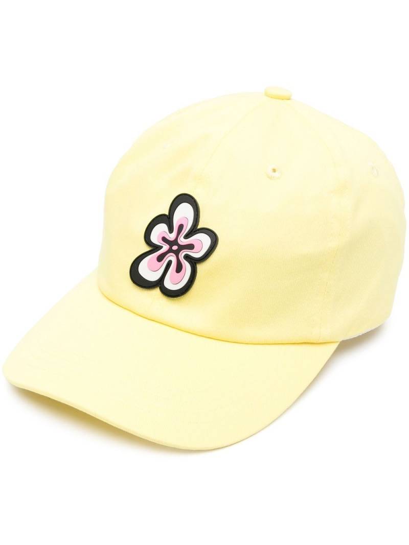 Camper flower-patch organic cotton cap - Yellow von Camper