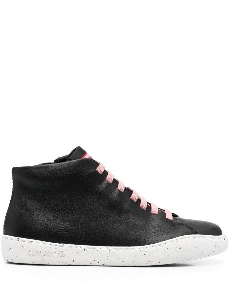 Camper high-top leather sneakers - Black von Camper