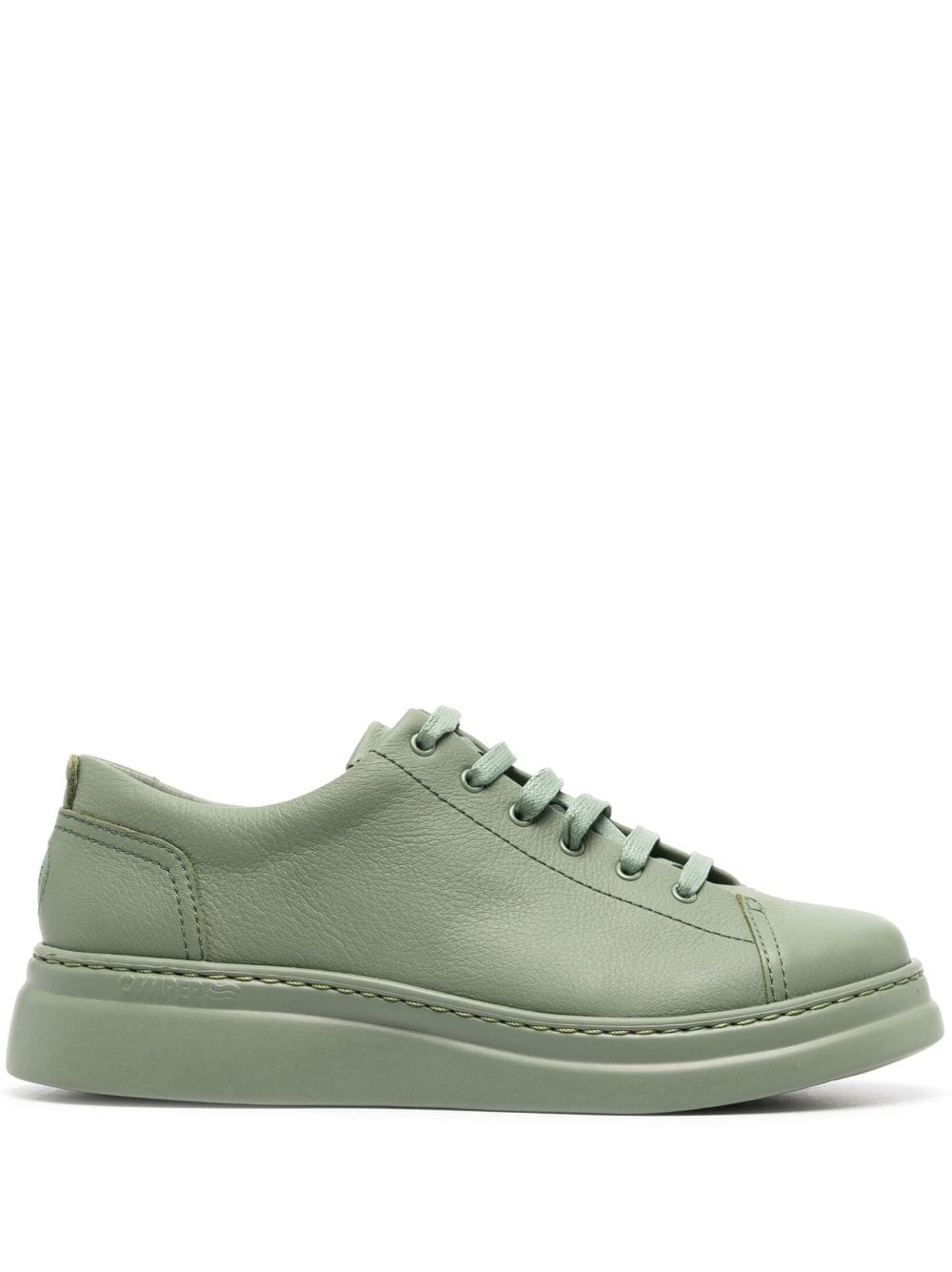 Camper lace-up leather sneakers - Green von Camper