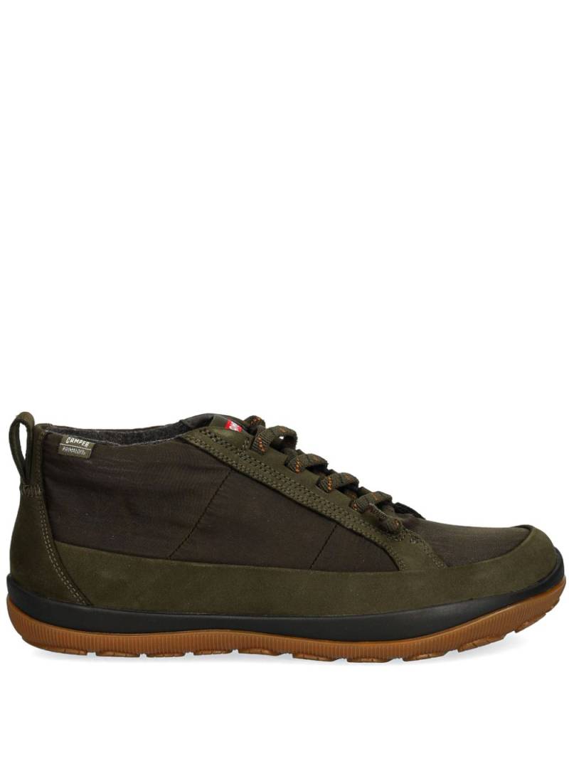 Camper logo-patch low-top sneakers - Green von Camper