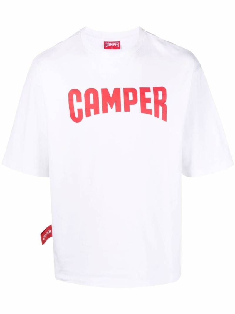 Camper logo-print short-sleeve T-shirt - White von Camper