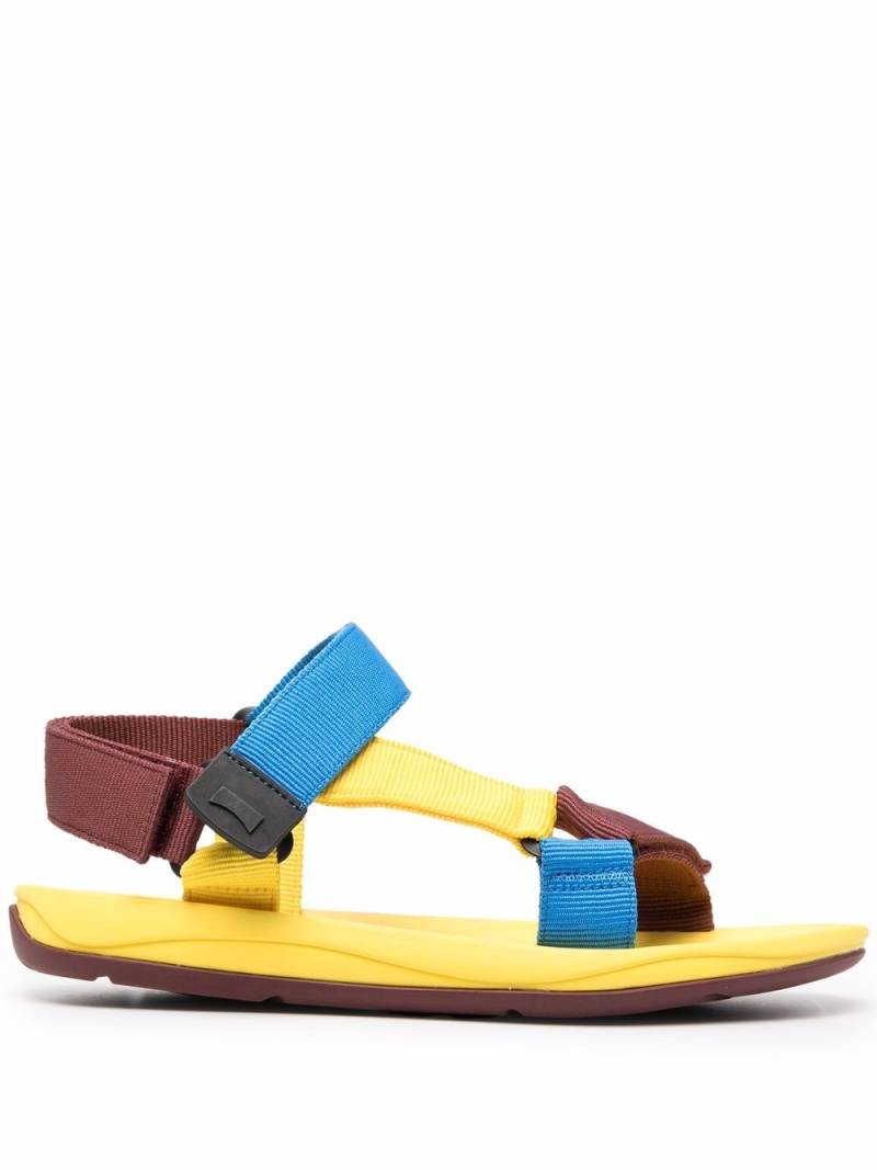 Camper strap-detail open-toe sandals - Blue von Camper