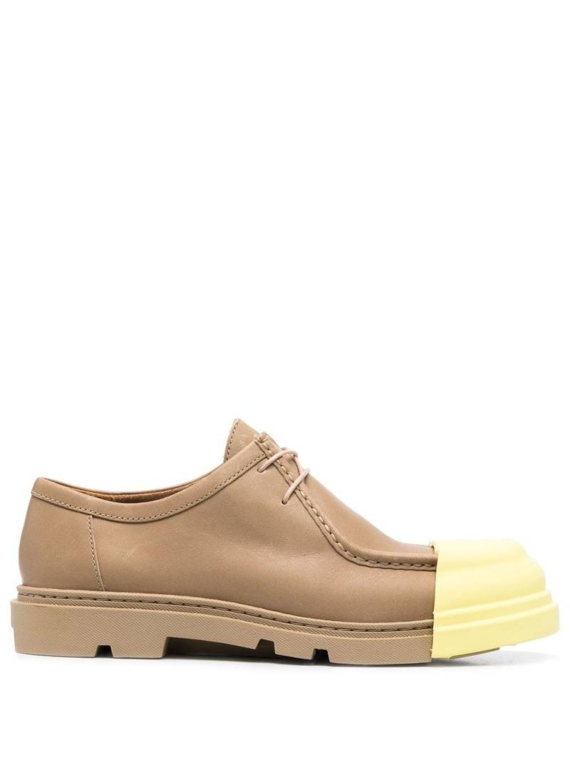 Camper two-tone lace-up loafers - Neutrals von Camper