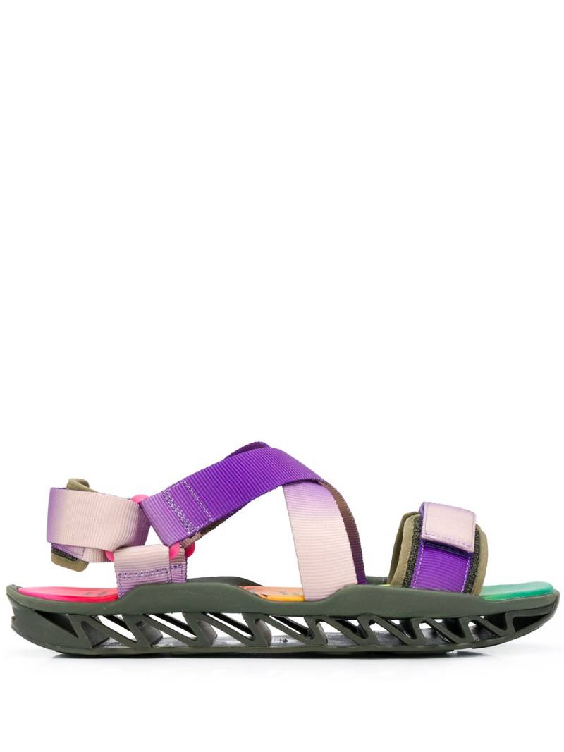 Camper x Bernhard Willhelm together Himalayan sandals - Purple von Camper