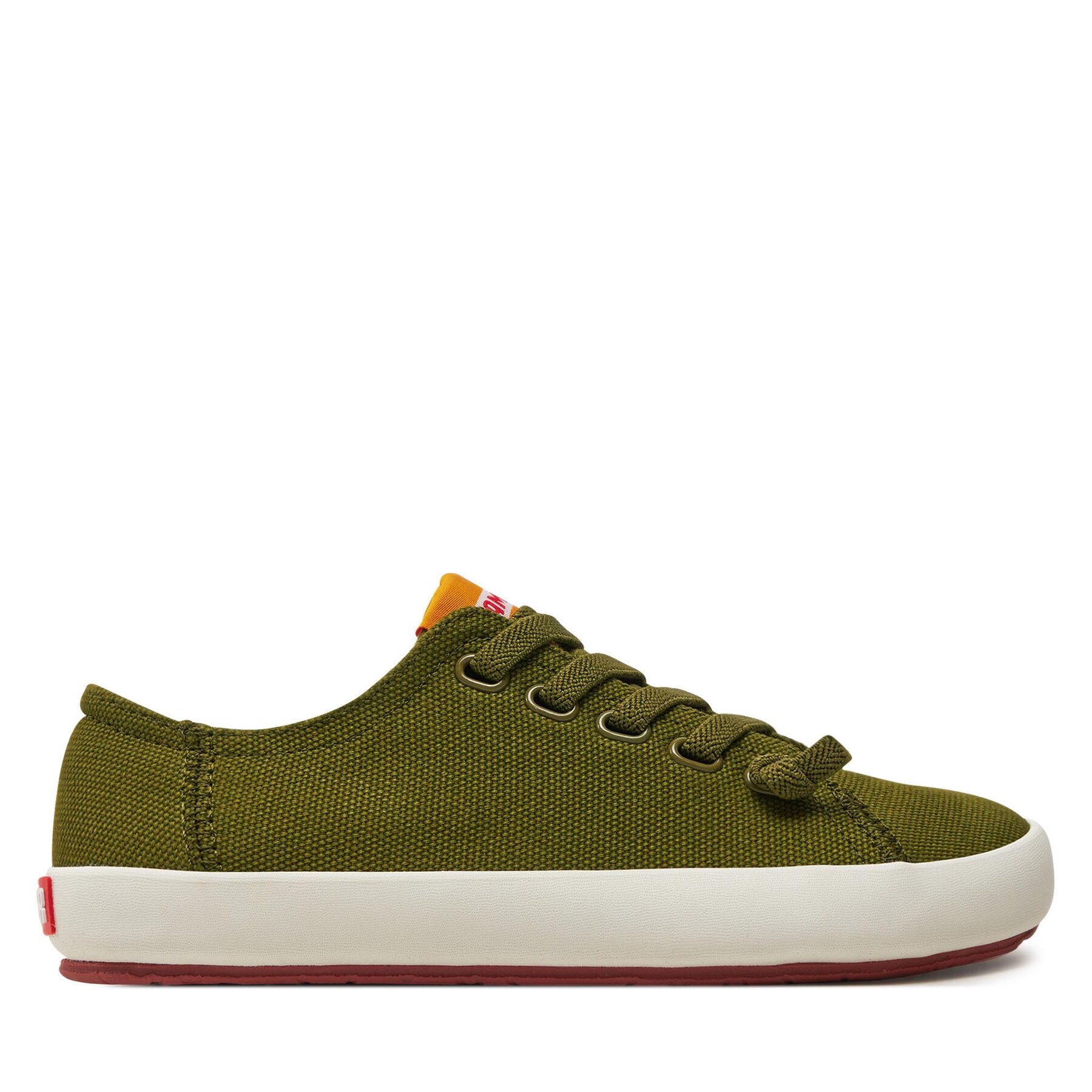 Sneakers aus Stoff Camper Peu Rambla Vulcanizado 21897-087 Grün von Camper